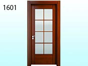 درب تمام چوب شیشه خور